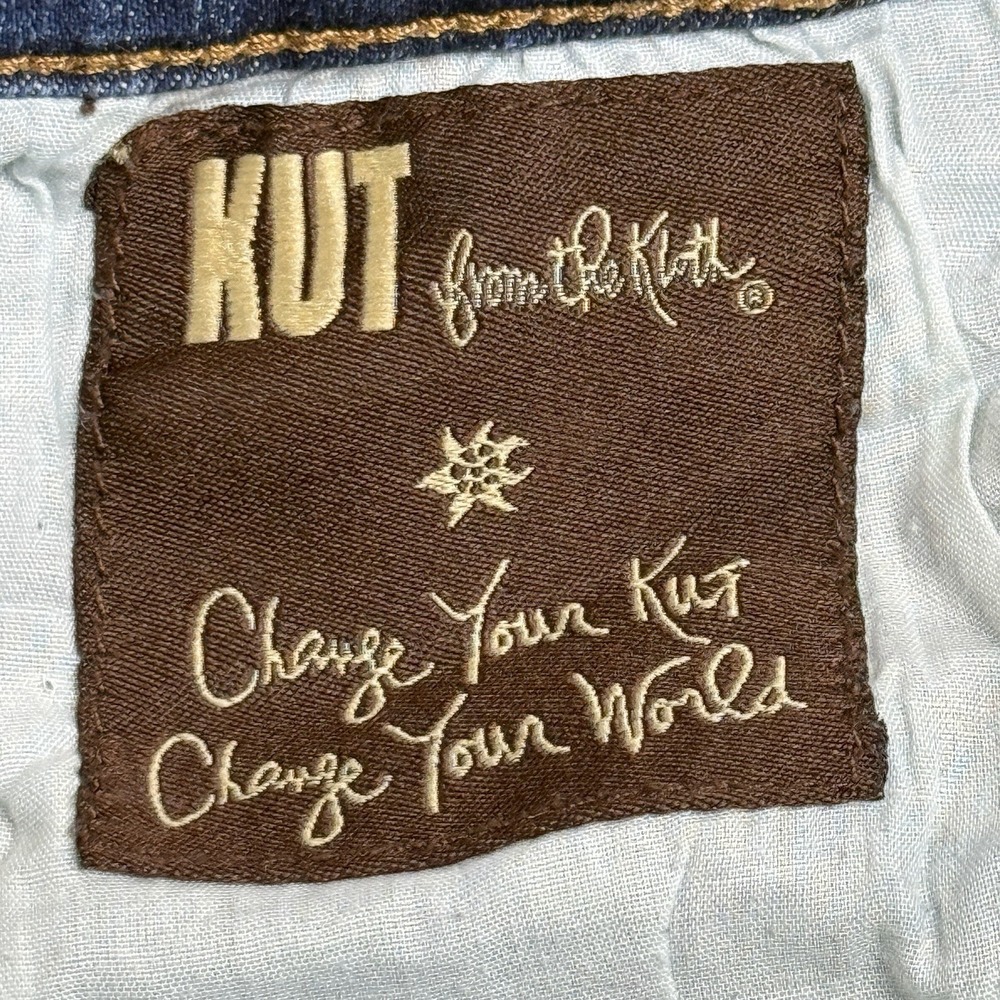 Kut From The Kloth Katy Boyfriend Jeans Women's 12 Medium Wash Stretch Casual - Picture 5 of 13